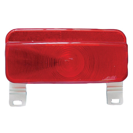 FASTENERS UNLIMITED Fasteners Unlimited 003-81L Comm& Electronics Surface Mount 12 Volt Taillight- Base&License Bracket 003-81L